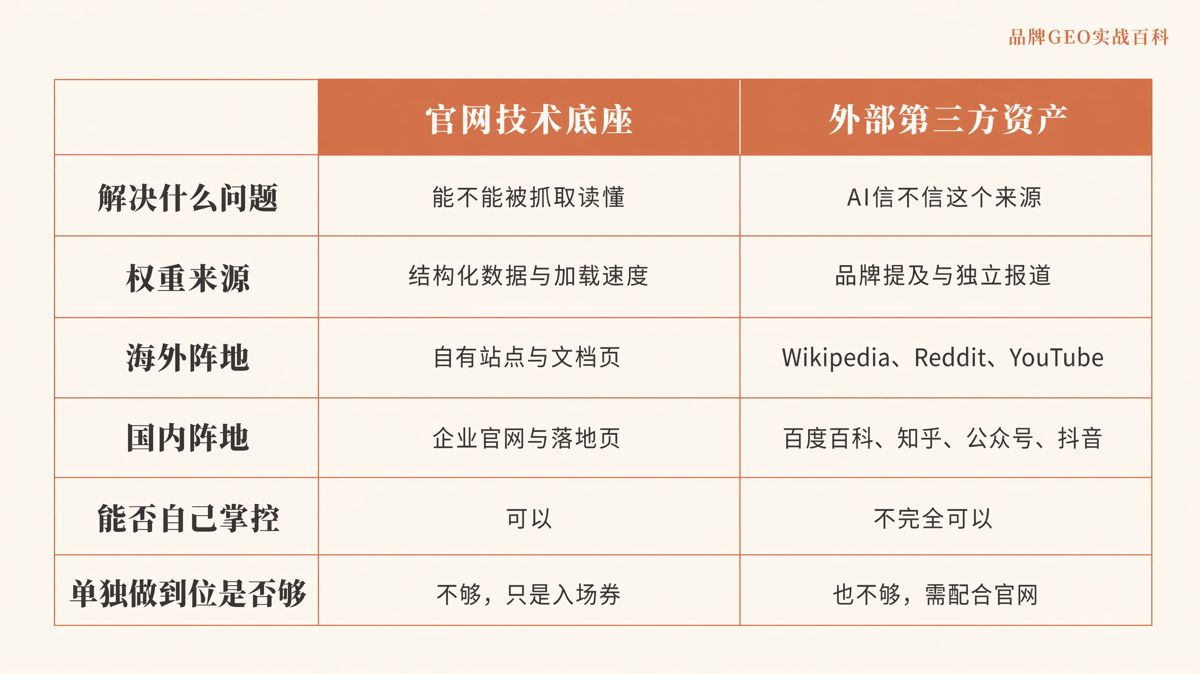 為什麼只做官網，做不好品牌GEO
