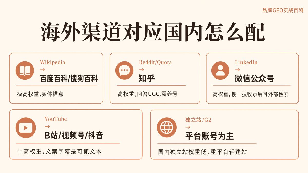 知乎公眾號百家號抖音百科,GEO怎麼配