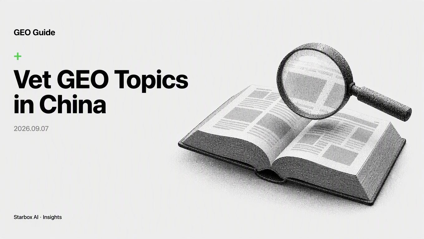 How to Vet GEO Topics in China: The Baidu Baike Benchmark