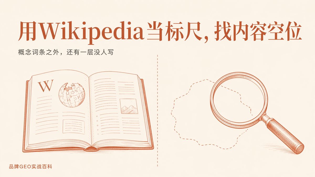 海外生成式引擎優化(GEO):用維基百科選題