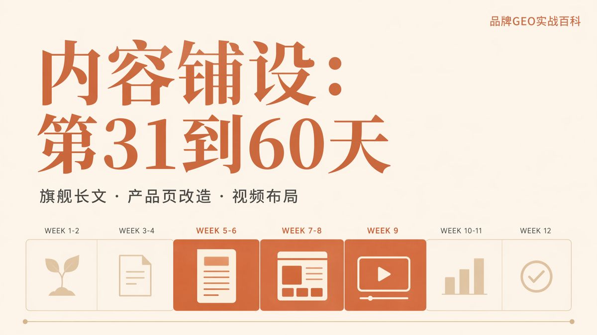 GEO第31—60天:内容铺设怎么做?