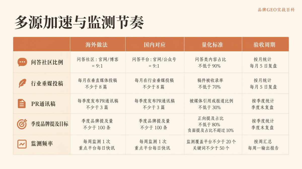 GEO落地第61—90天：分發、監測與調整
