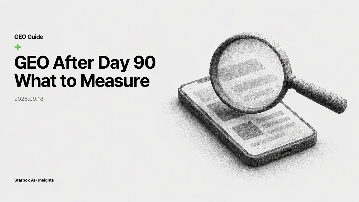 After 90 Days of GEO: What to Focus on in Days 91 to 180