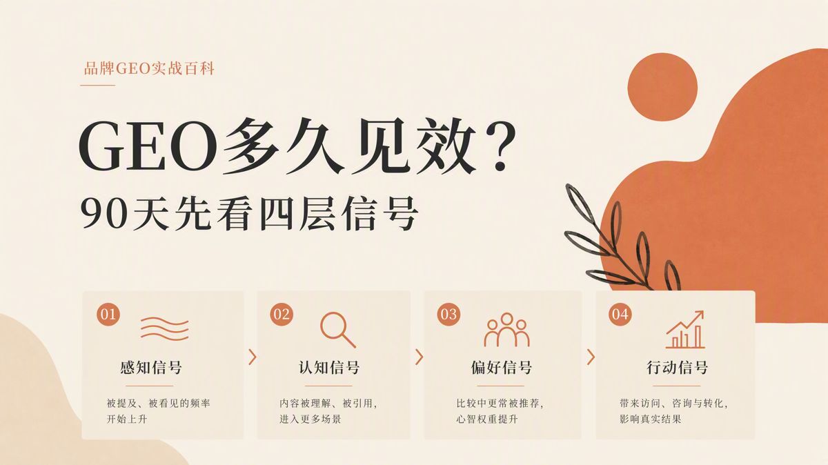GEO做了三个月没效果?先查这四层