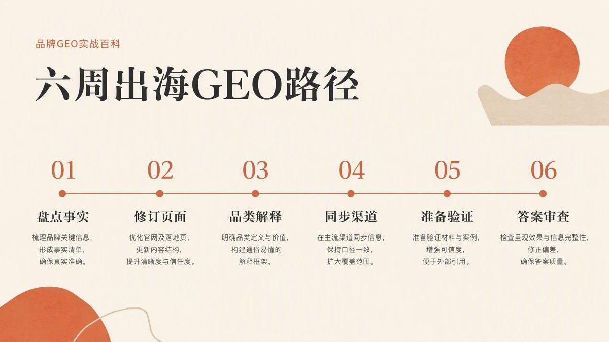 消費品出海GEO:先統一事實再佈局渠道