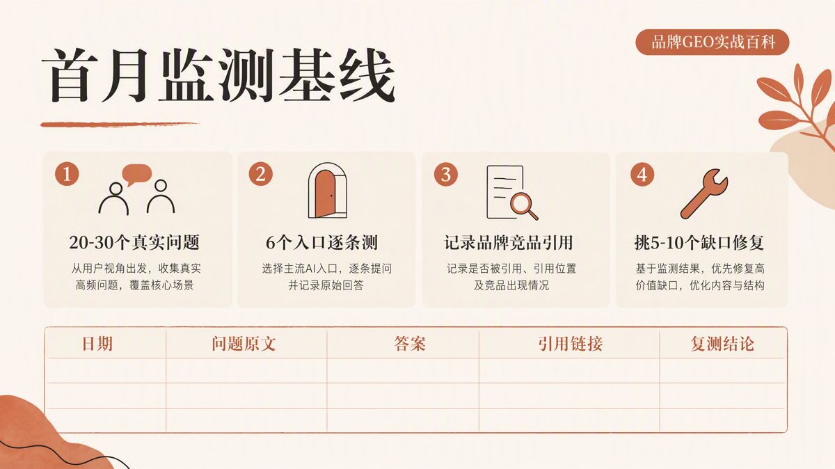 海外 GEO 監測工具怎麼選?先做基線,再談付費