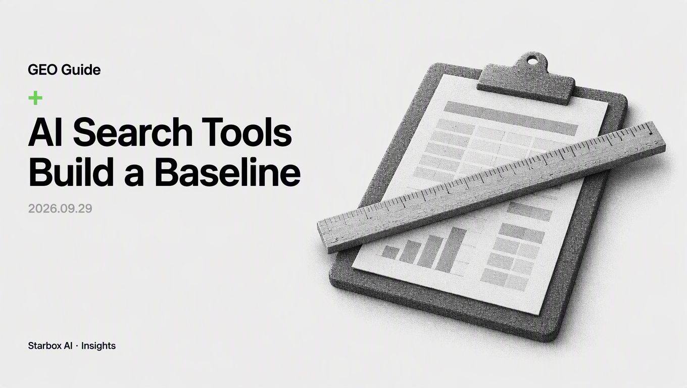 How to Choose an AI Search Monitoring Tool: Build a Baseline First