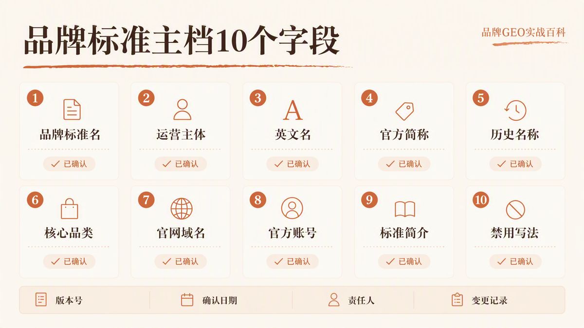 品牌名一致性檢查:主檔、修復與複核
