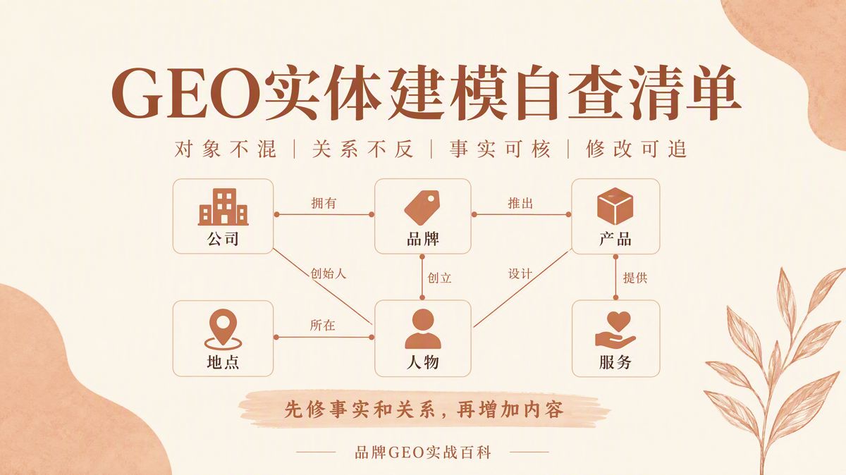 GEO實體建模上線前:7項自查