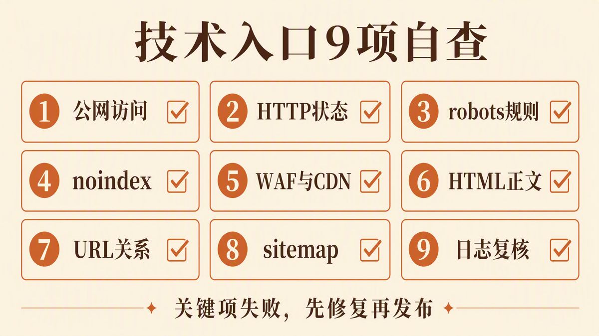 上線前SEO(搜尋引擎優化)與AI(人工智能)爬蟲9項檢查