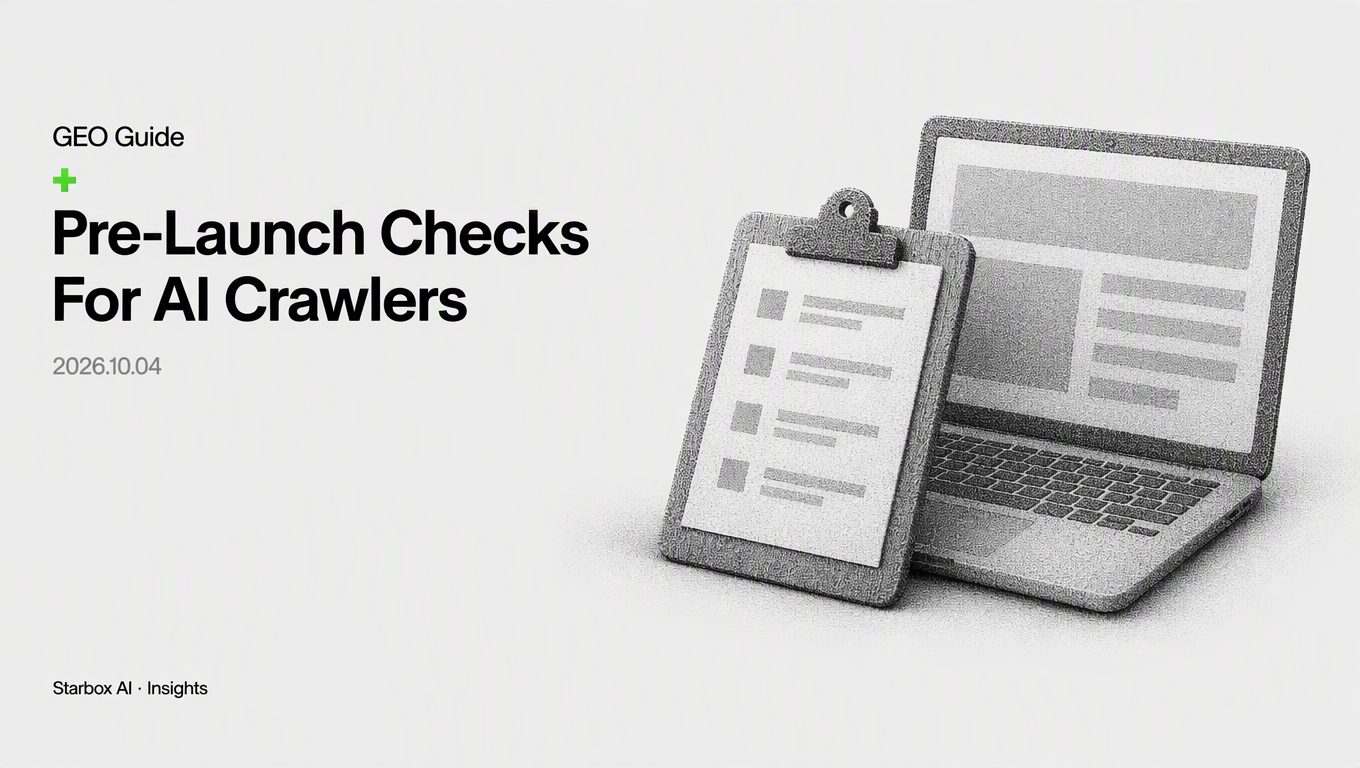 9 Pre-Launch Checks for SEO and AI Crawlers