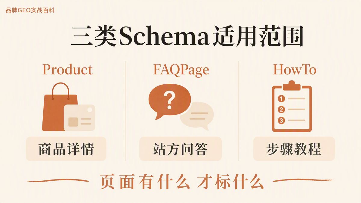 Product、FAQPage、HowTo怎麼正確使用