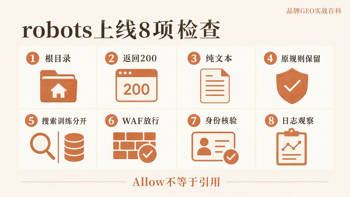 AI爬蟲 robots.txt 配置:允許搜尋,拒絕訓練