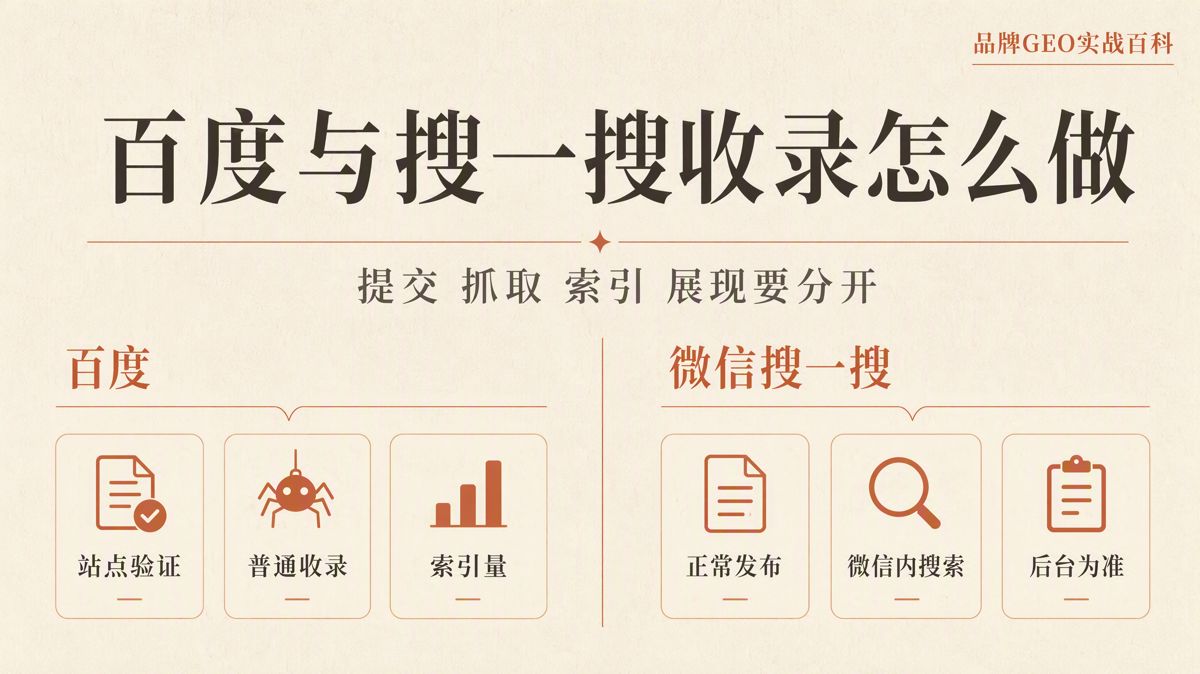 百度收录与微信搜一搜收录:先分清5种状态
