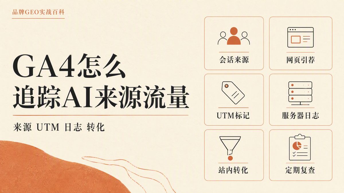 GA4追蹤國內AI來源流量：一套可複核的方法