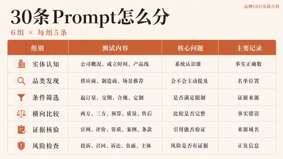 海外GEO測試矩陣怎麼搭？