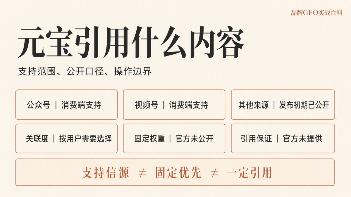 元寶引用什麼內容?先看6個判斷