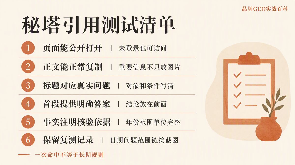 秘塔偏好引用什麼內容