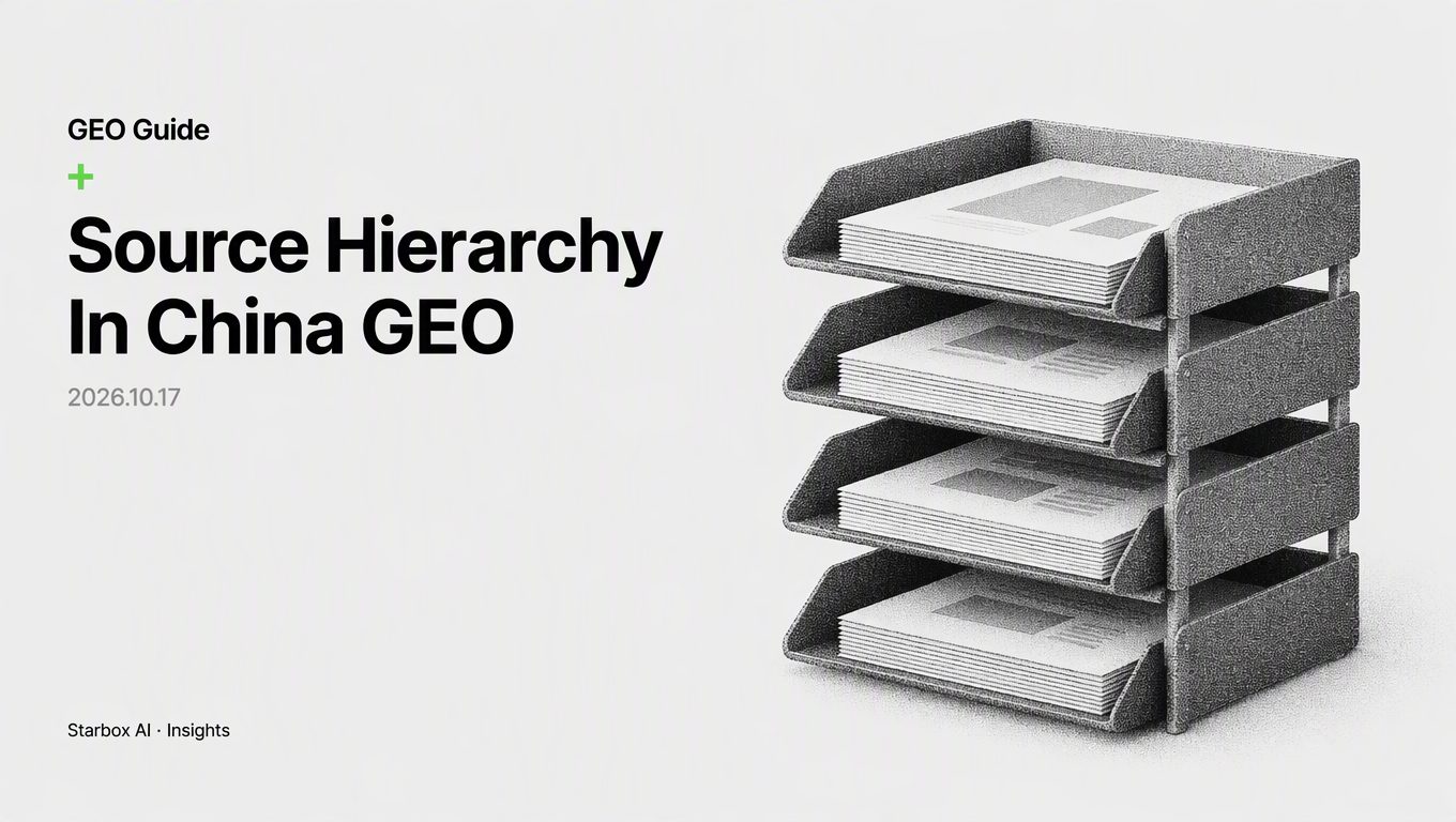 Source Whitelists in China GEO: How to Structure a 4-Tier Hierarchy