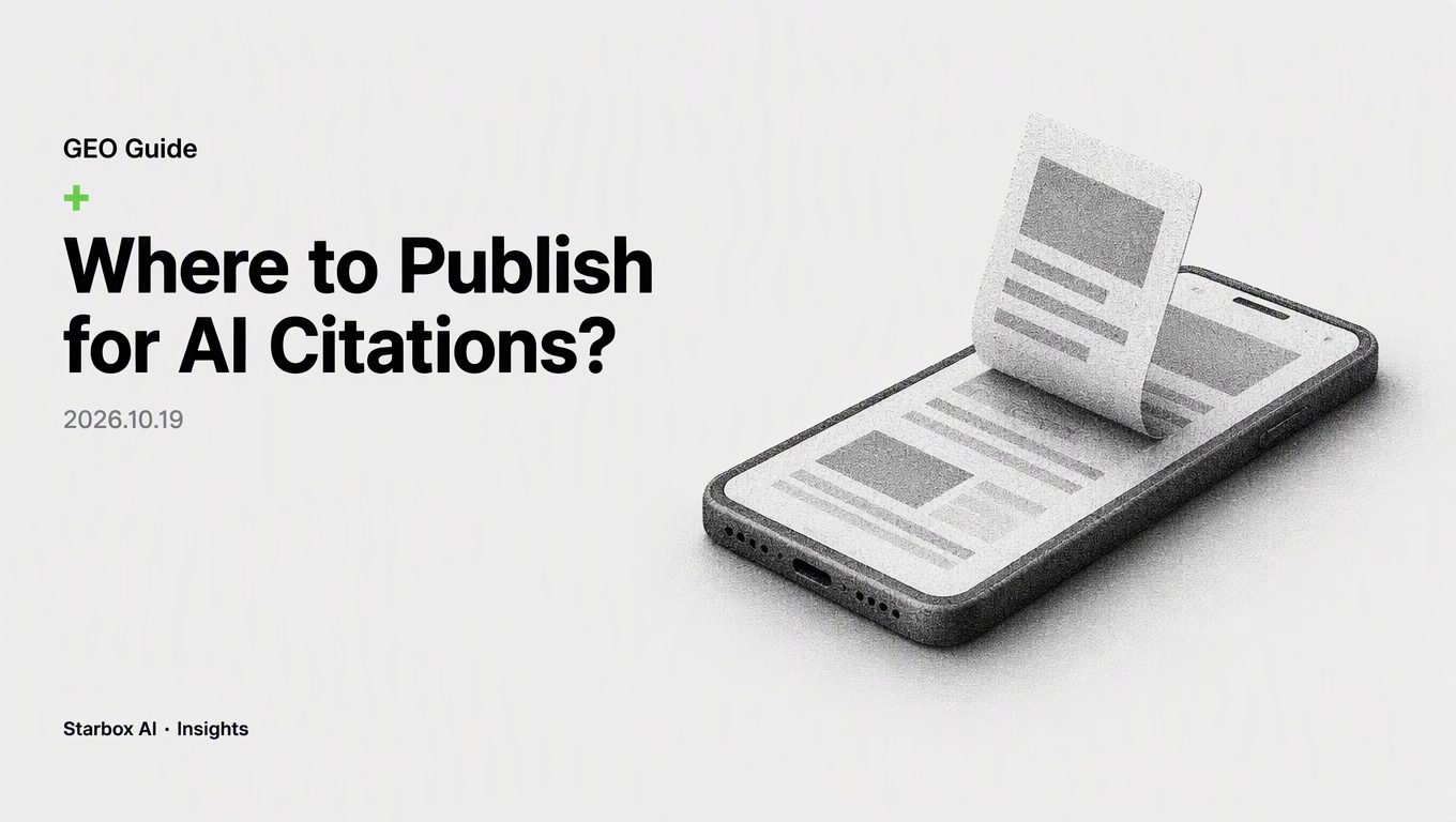 Where Should You Publish Content to Get Cited by AI?