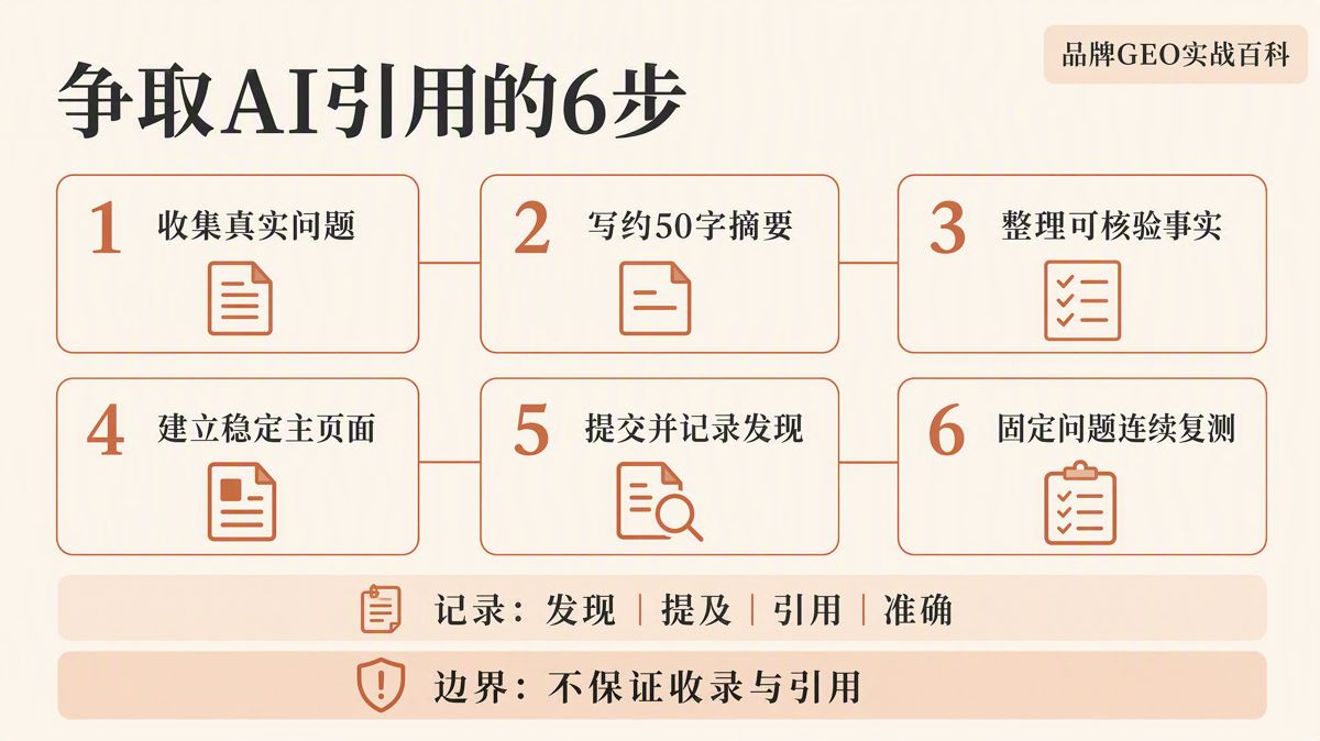 想被AI答案引用,先做這6步